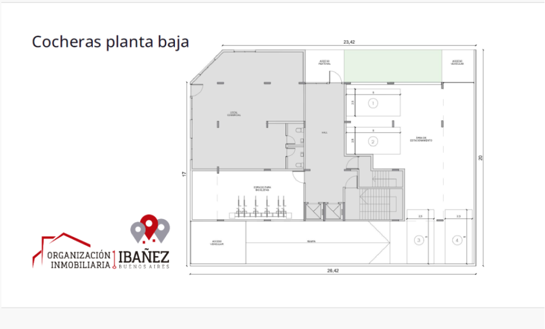 Av. San Martin y Gral Paz Junín Departamento 0  ambientes  En Venta -6