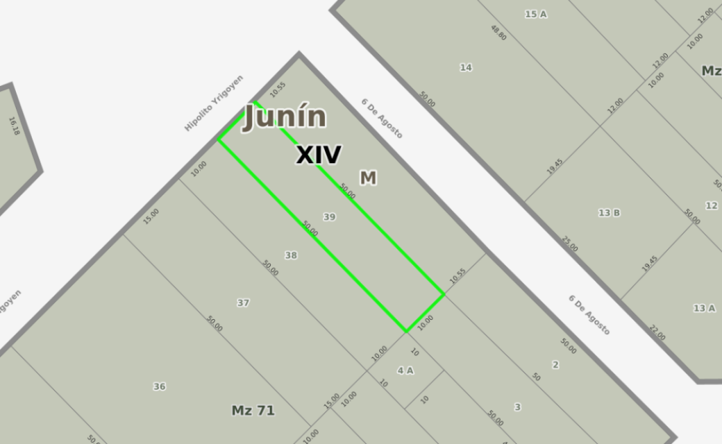 Hipólito Irigoyen 1300 Junín Casa 3 con Dep.  ambientes  En Venta -4