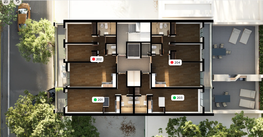 Leandro. N. Alem 1.580 Rosario Departamento 2  ambientes  En Venta -7