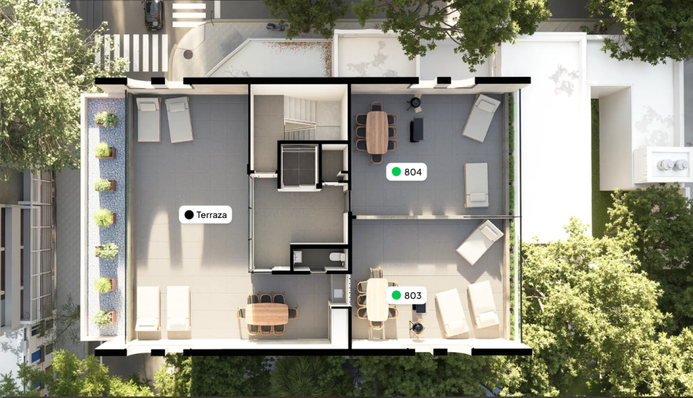 Leandro. N. Alem 1.580 Rosario Departamento 2  ambientes  En Venta -5