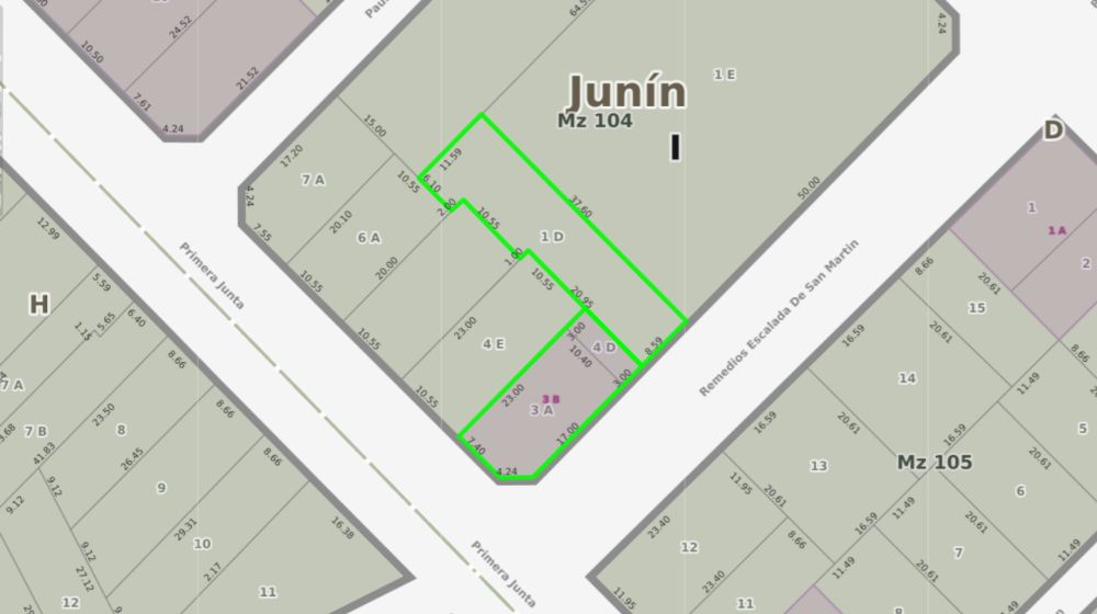 Primera Junta & R.E de San Martin Junín Casa 4 con Dep.  ambientes  En Venta -24