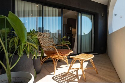 Departamento con Diseño Innovador y vistas panorámicas de la ciudad.